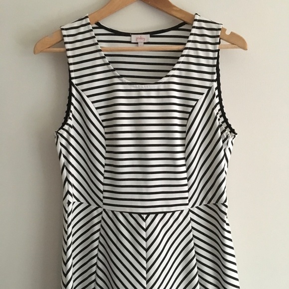 Pixley Striped A-line Stitch Fix Dress - Picture 2 of 4